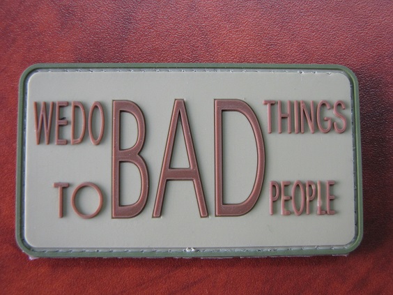 We Do Bad Things (Tan/Green)